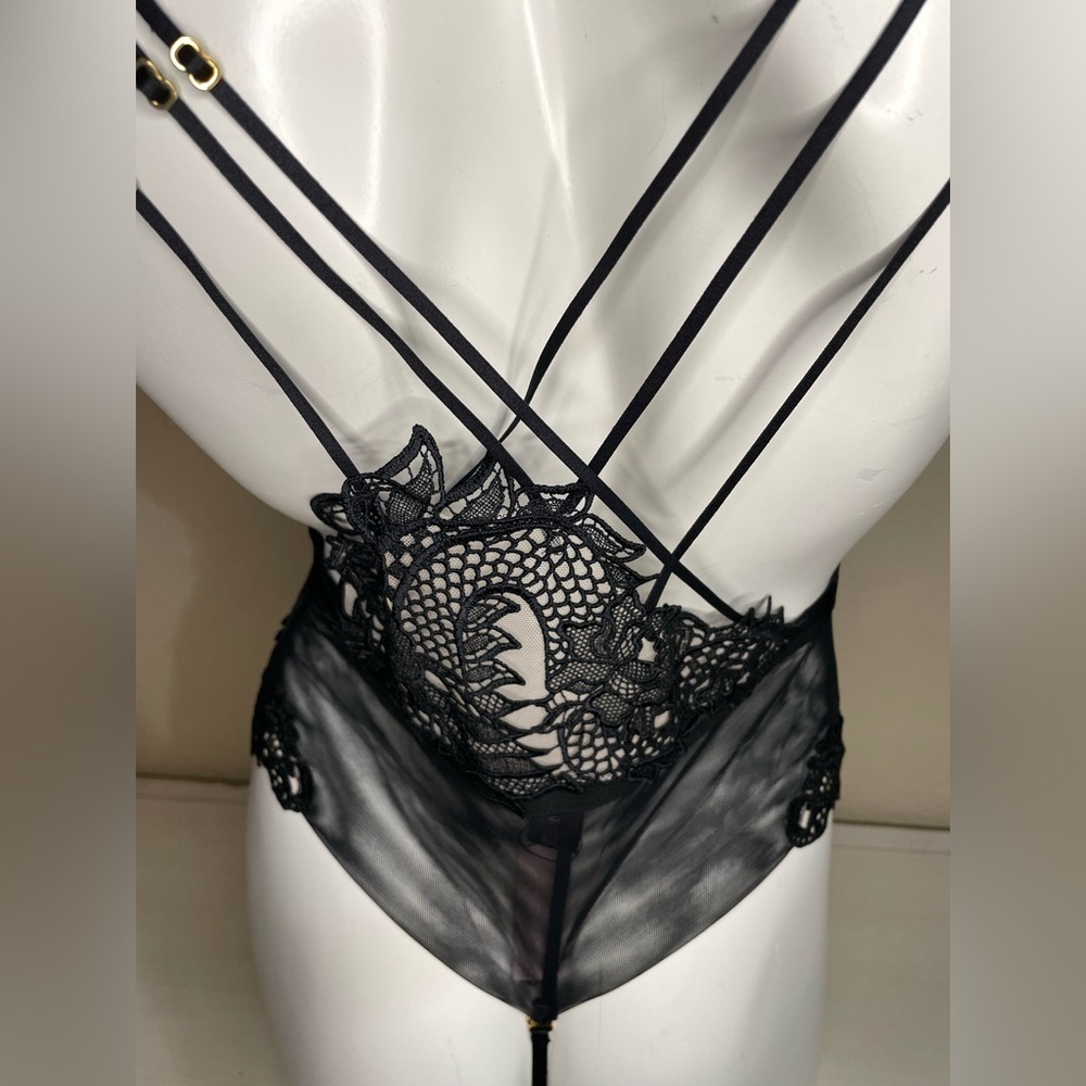 Victoria’s Secret Bodysuit Very Sexy Bodysuit VS Lingerie VS Dragon Teddy 🆕🌙 🐉 - Picture 4 of 14